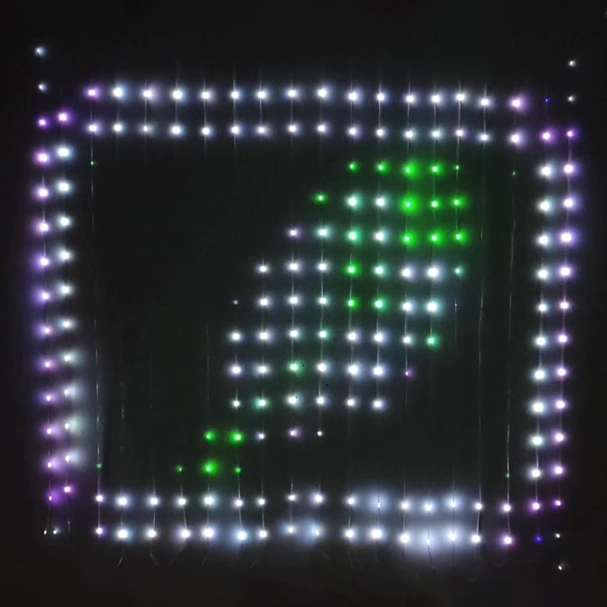 LED -Vorhanglichter